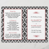  programma voor het huwelijk tussen rood, zwart en (Voorkant)