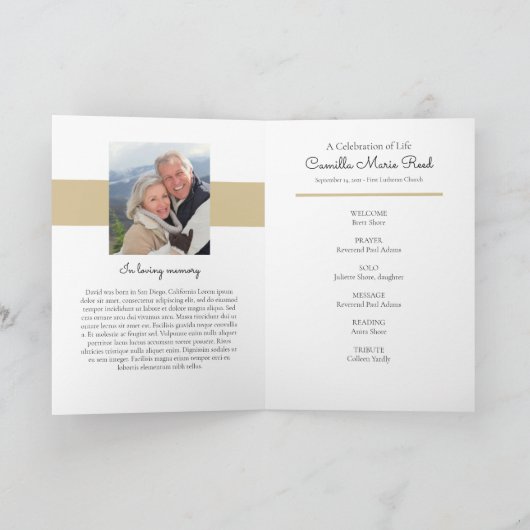 Programma voor het leven van de dienst Memorial (Binnen)