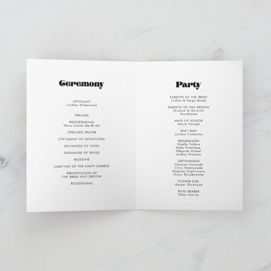  programma voor het vouwen van het huwelijkscentru (Binnen)