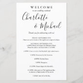 Programma voor het wekenjaar van de wedstrijd tuss (Voorkant)