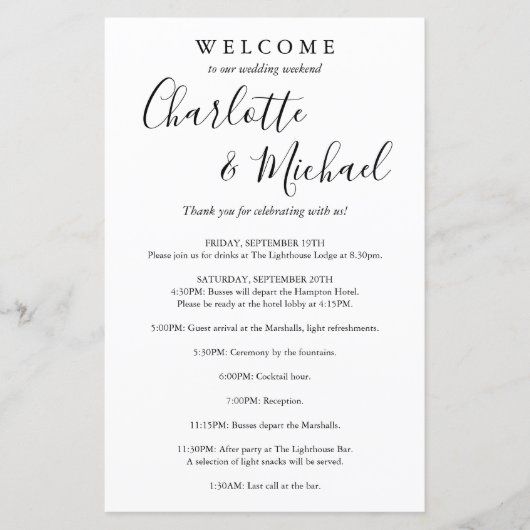 Programma voor het wekenjaar van de wedstrijd tuss (Voorkant)