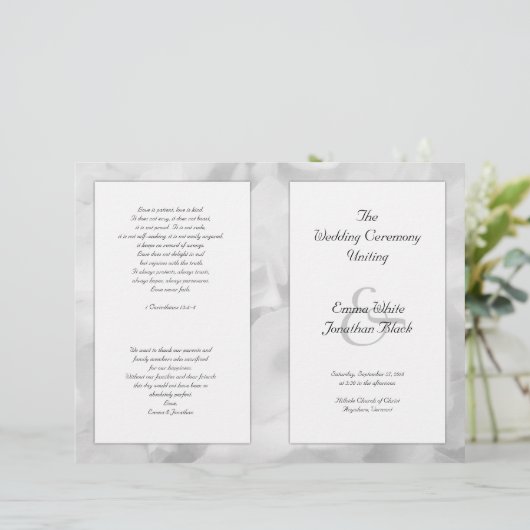 Programma voor lange-inktfeestdagen in het zwart e (Staand voorkant)