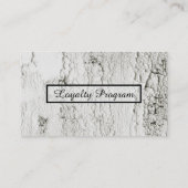 programma voor loyaliteit aan verf klantenkaartje (Achterkant)