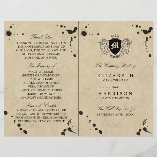  programma voor monogram en gordijn (Voorkant)