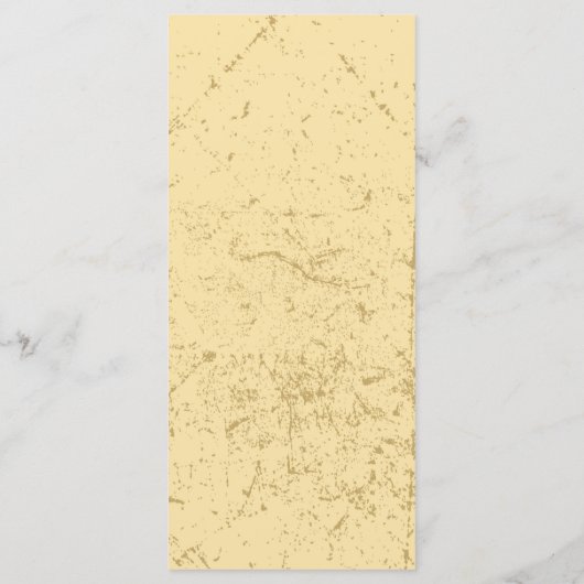 Programma voor noodlottige en legante bruiloft programmakaart (Achterkant)