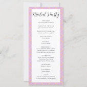 Programma voor Paarse, gele en witte weddenschappe (Achterkant)