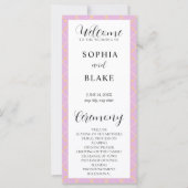 Programma voor Paarse, gele en witte weddenschappe (Voorkant)