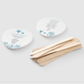 Programma voor Tropisch Koraalhuwelijk Handwaaier (Niet-gemonteerd)