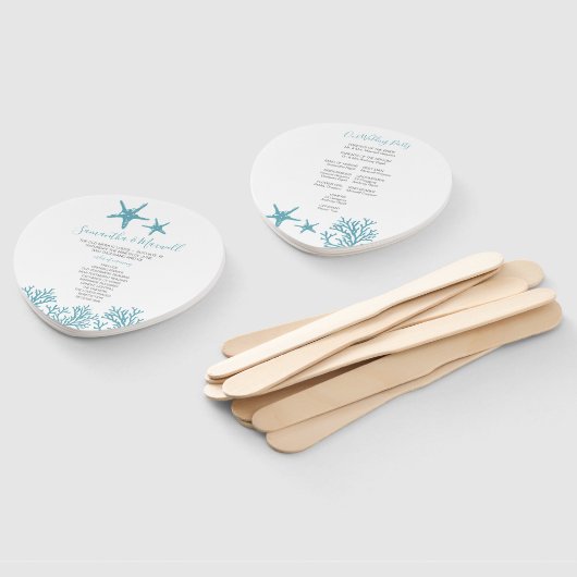 Programma voor Tropisch Koraalhuwelijk Handwaaier (Niet-gemonteerd)