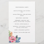 Programma voor tuinbouwproducten, bloemen en licht flyer (Achterkant)