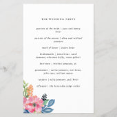 Programma voor tuinbouwproducten, bloemen en licht flyer (Achterkant)