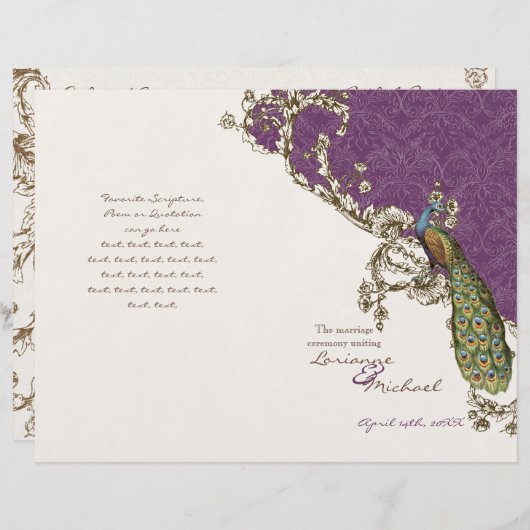 programma voor voetgangers en weddenschappen (Voorkant / Achterkant)