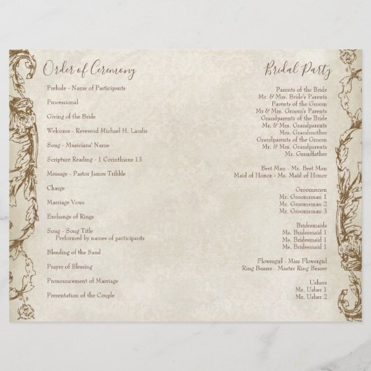  programma voor voetgangers en weddenschappen (Achterkant)