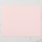  programma voor weddenschappen met gouden en roze  (Achterkant)