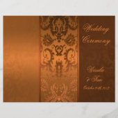 Programma voor weddenschappen met koper en bruin D (Voorkant)