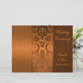 Programma voor weddenschappen met koper en bruin D (Staand voorkant)