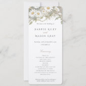 Programma Wedding Wild Daisies (Voorkant)