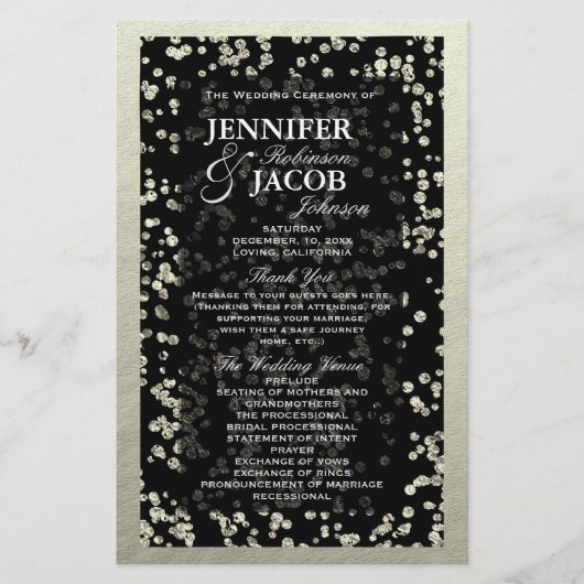 Programma | ZilverConfetti (Voorkant)