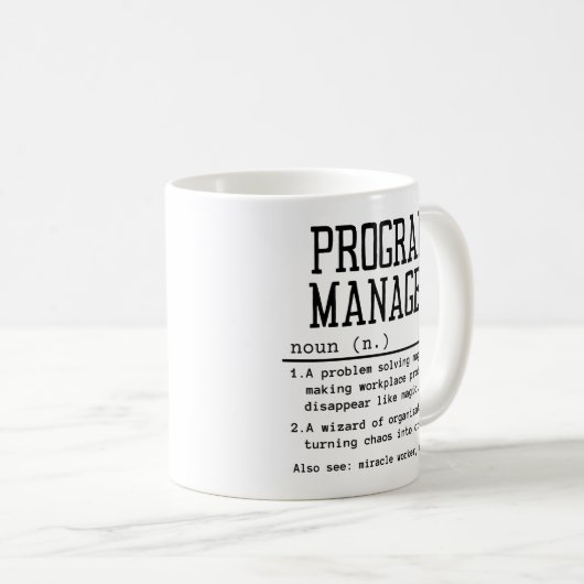 Programmabeheer Koffiemok (Voorkant rechts)