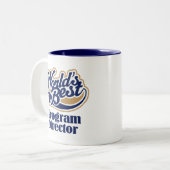 Programmadirecteur Cadeft Tweekleurige Koffiemok (Voorkant links)