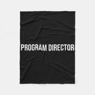 Programmadirecteur Geestelijke Gezondheid Fleece Deken