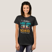 Programmadirecteur Happy Last Day School Sunbril T-shirt (Voorkant volledig)