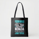 Programmamanager Functie Titel Beroepsvaardigheden Tote Bag (Voorkant)