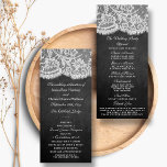 Programma's van het Collectie Chalkboard en Lace W<br><div class="desc">Het collectie van het bord en de kant is een verbluffend design met een prachtige achtergrond van het chalkboard-effect met een romantische , witte rand-effectrelatie. Deze programma's kunnen voor uw speciale gelegenheid worden gepersonaliseerd en maken de perfecte sjabloon voor bruiloften, vrijgezellenfeesten, verlovingspartijen, verjaardagsfeestjes en nog veel meer. *Let op: Zazzle...</div>