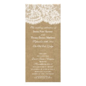 Programma's van het Collectie Kraft & Lace Wedding (Voorkant)