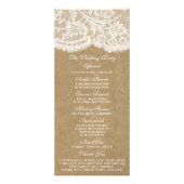 Programma's van het Collectie Kraft & Lace Wedding (Achterkant)