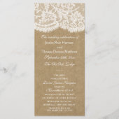 Programma's van het Collectie Kraft & Lace Wedding (Voorkant)