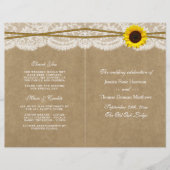 Programma's voor de Collectie Kraft, Lace en Sunfl (Voorkant)