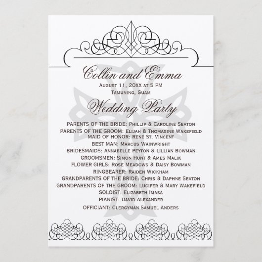 Programma's voor grensoverschrijdende bruiloft (Voorkant)