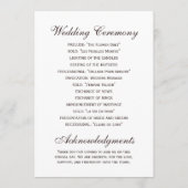 Programma's voor grensoverschrijdende bruiloft (Achterkant)