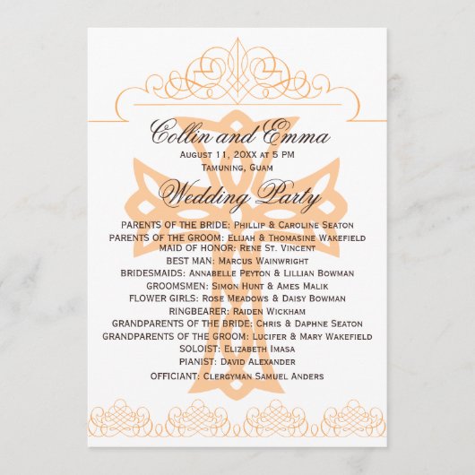 Programma's voor grensoverschrijdende bruiloft (Voorkant)