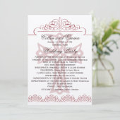 Programma's voor grensoverschrijdende bruiloft (Staand voorkant)