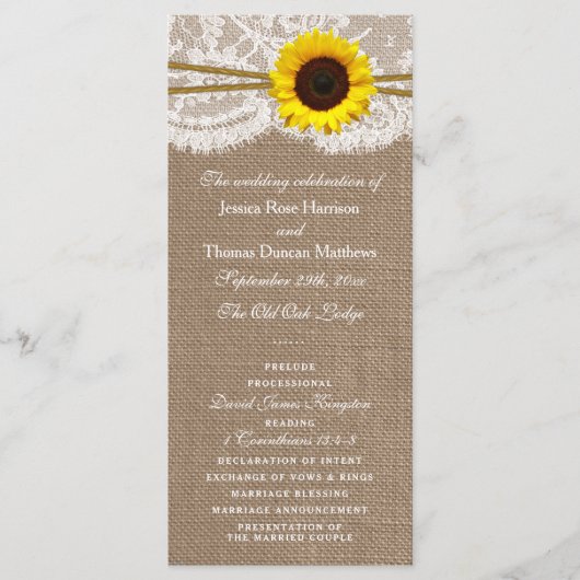 Programma's voor het Collectie van de Rustic Sunfl (Voorkant)