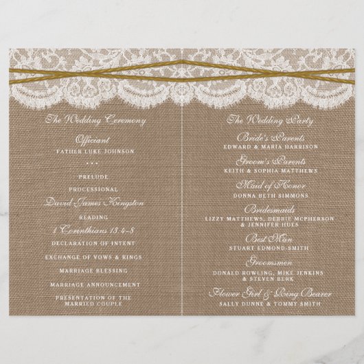 Programma's voor het Collectie van de Rustic Sunfl (Achterkant)