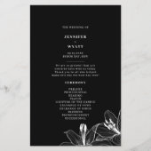 programma's voor het huwelijk van zwarte en witte  (Voorkant)