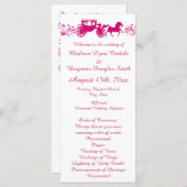 Programma's voor warmroze paarden en bruiloft (Voorkant / Achterkant)