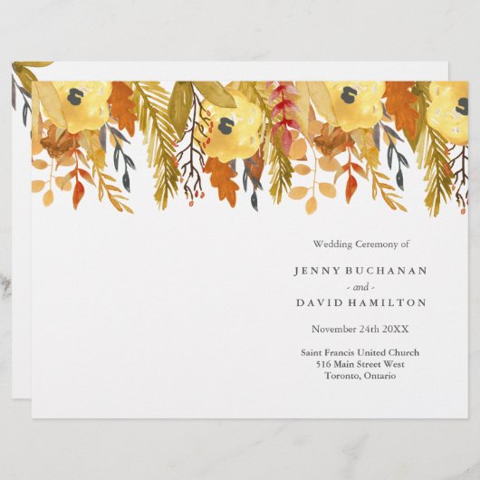 Programma's voor waterverf-weduwen (Voorkant / Achterkant)