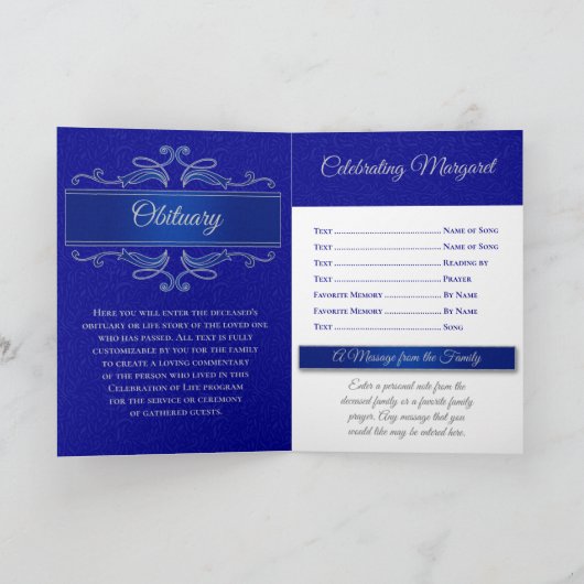 Programmaviering van Life Blue Christelijk Cross Programma (Binnen)