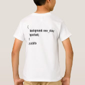 Programmeer grap voor nieuwe chauffeurs t-shirt (Achterkant)