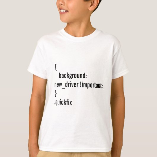 Programmeer grap voor nieuwe chauffeurs t-shirt (Voorkant)
