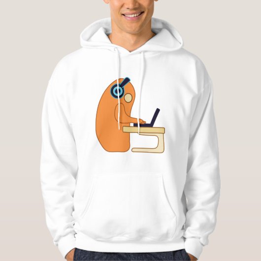 Programmeer monster  hoodie (Voorkant)