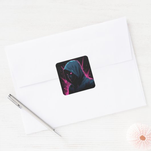 Programmeer sticker - Leuke code & tech ontwerp vo (Envelop)