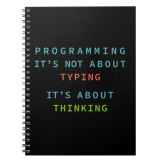 “Programmeercitaatboek voor programmeurs en ontwik Notitieboek