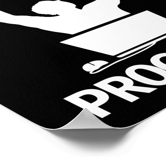 Programmeercodering heeft een nieuwe foutvoortgang poster (Hoek)