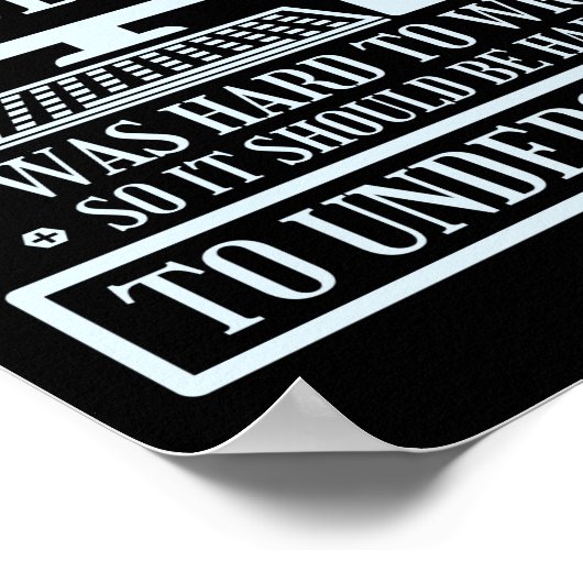 Programmeercodering Ik becommentariëer geen code h Poster (Hoek)