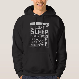 Programmeercodering sliep twee dagen niet omdat hoodie